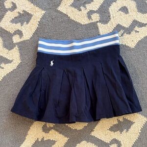 Polo Ralph Lauren Blue Skirt with Striped Detail